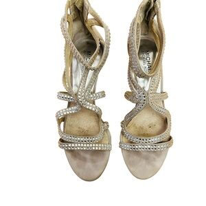 Michael Kors Women's Blingy Strappy Sandals - Size 7 M